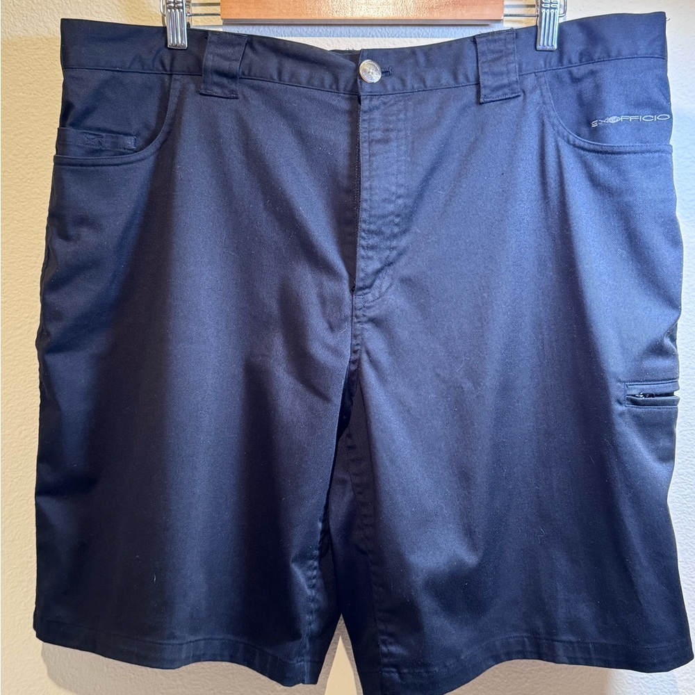 EXOFFICIO Men’s dri-release Black Shorts - Size 40